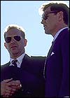 Kevin Costner (left) in THIRTEEN DAYS