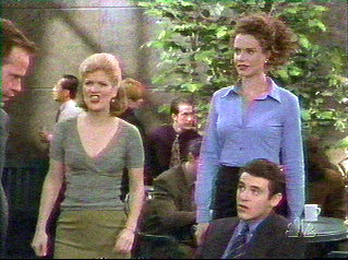 Steve Hytner, Arden Myrin, Sarah Knowlton & Fred Savage in WORKING
